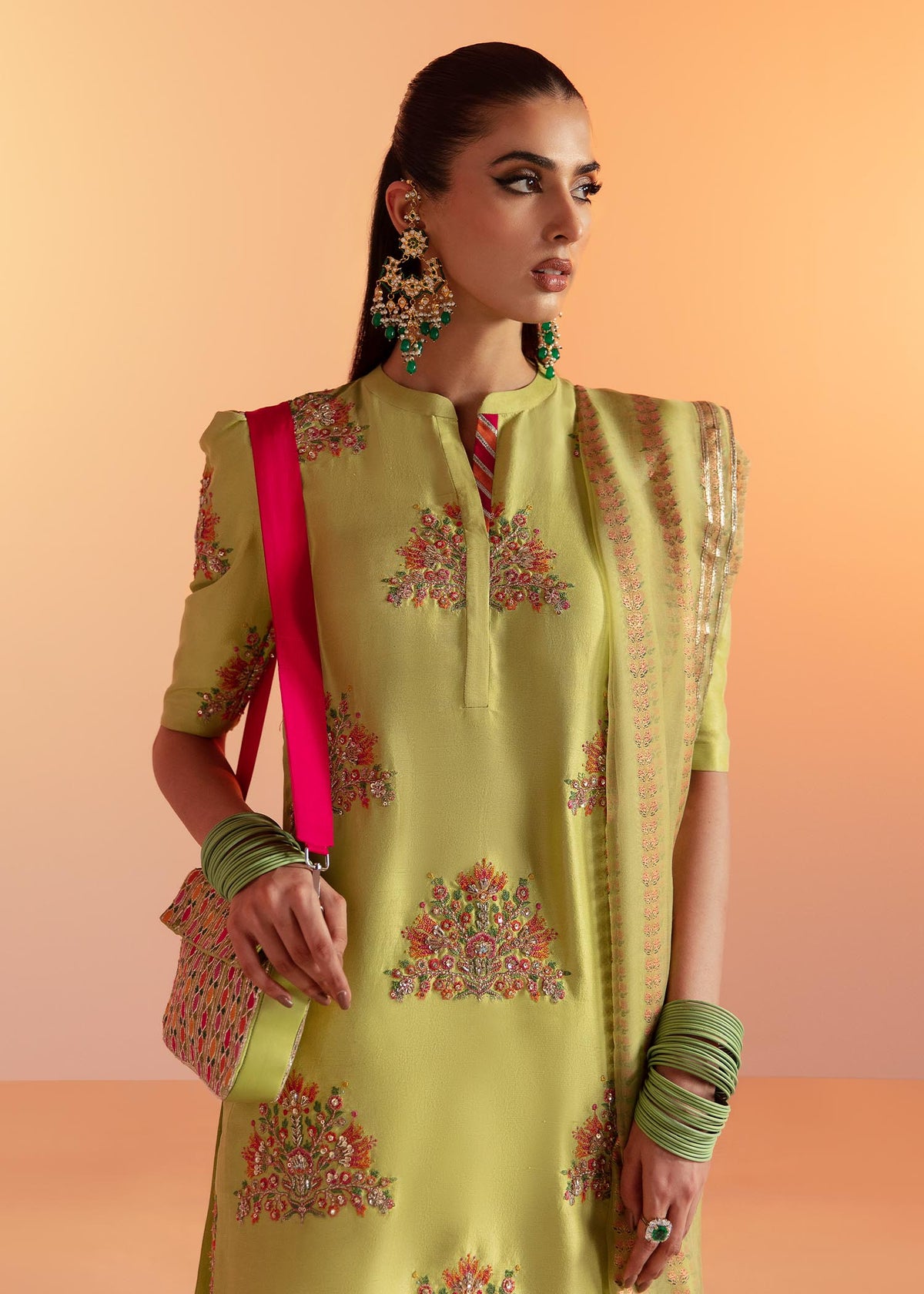 Platain Dupatta - Ready to ship