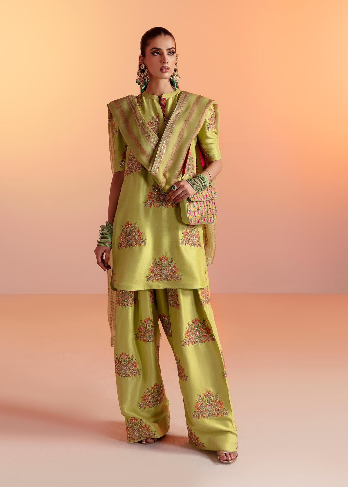 Platain Dupatta - Ready to ship