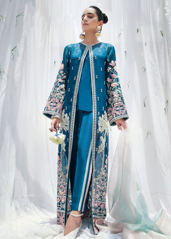Summer Sky - Women's Luxury Pret Collection - Hussain Rehar HussainRehar Summer Sky - Women's Luxury Pret Collection - Hussain Rehar HussainRehar