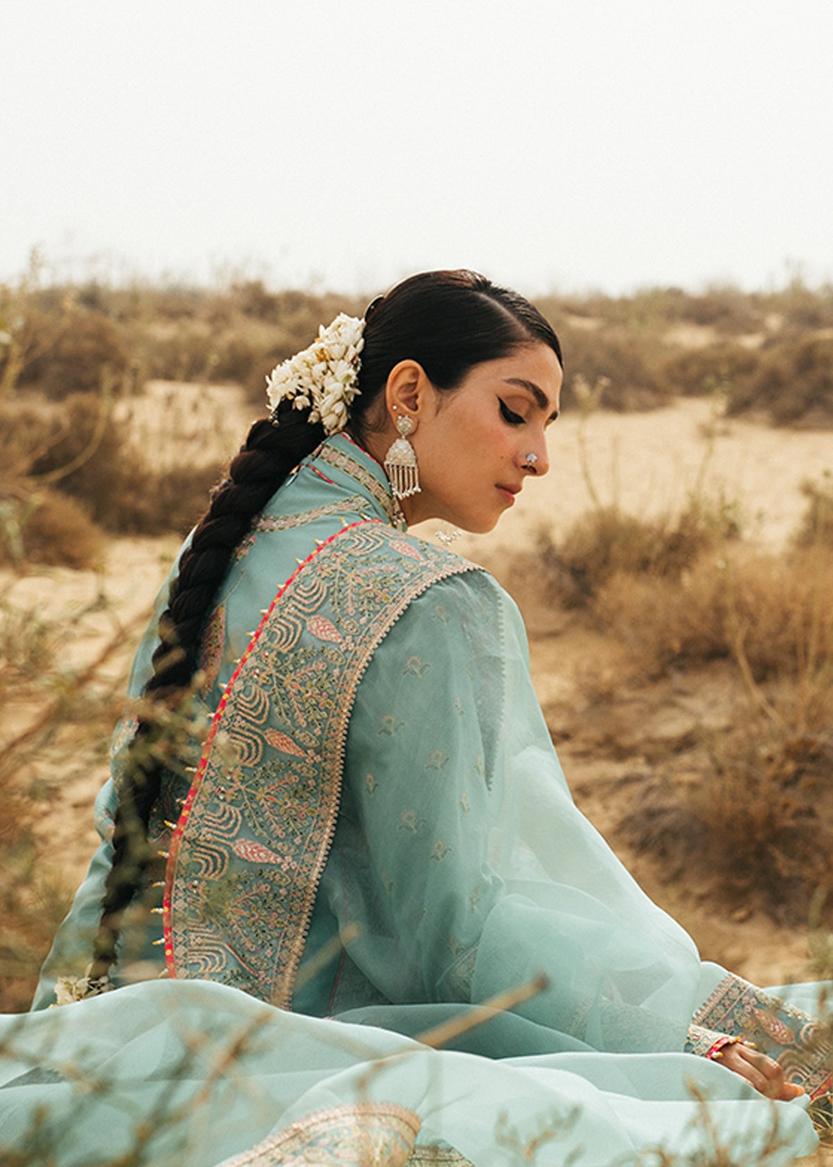 Saloni (Ice Blue) – HussainRehar