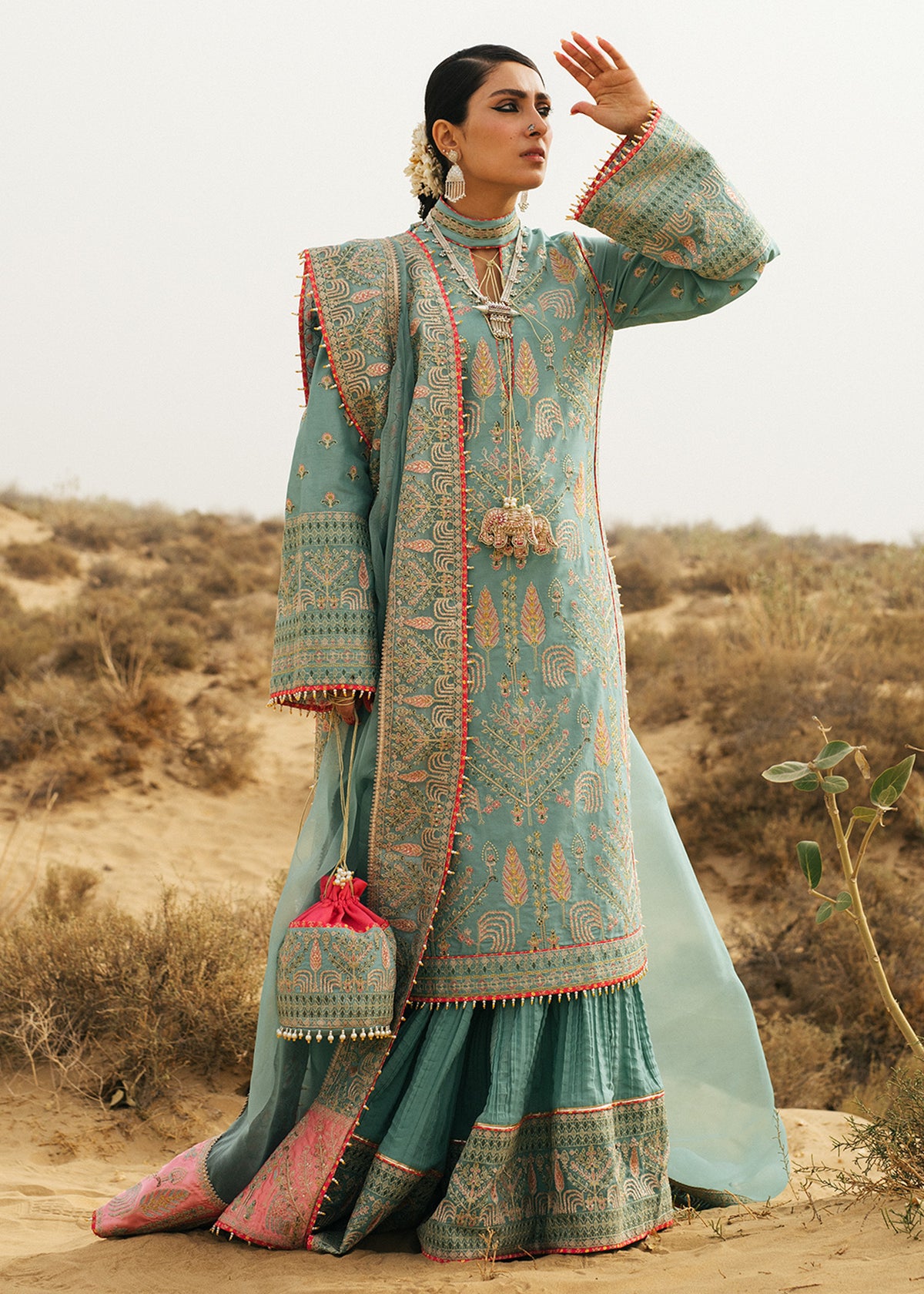 Saloni (Ice Blue) – HussainRehar